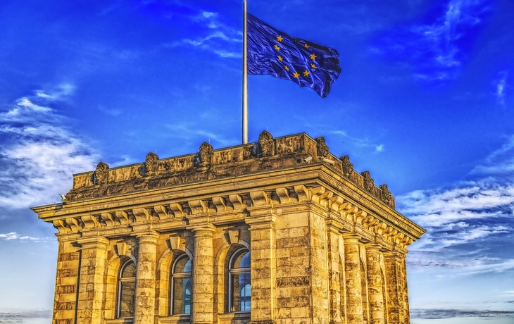 Reichstag in Berlin, Deutschland