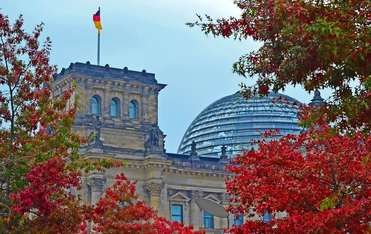 Reichstag in Berlin, Deutschland