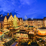 Weihnachtsmarkt in Frankfurt, Deutschland