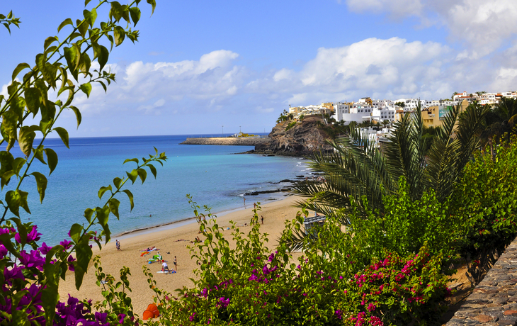 Strand von Morro Jable auf Fuerteventura