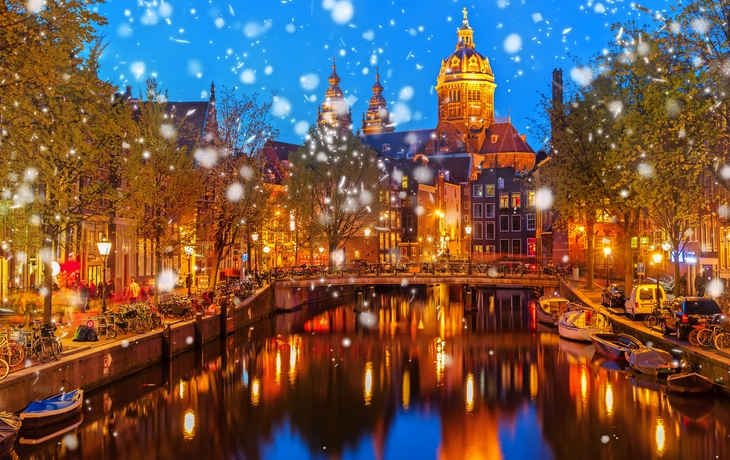 Amsterdam im Winter