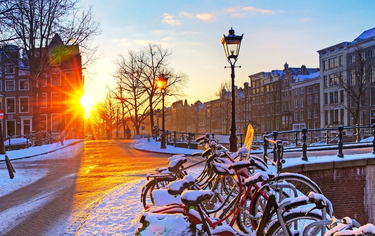 Amsterdam im Winter