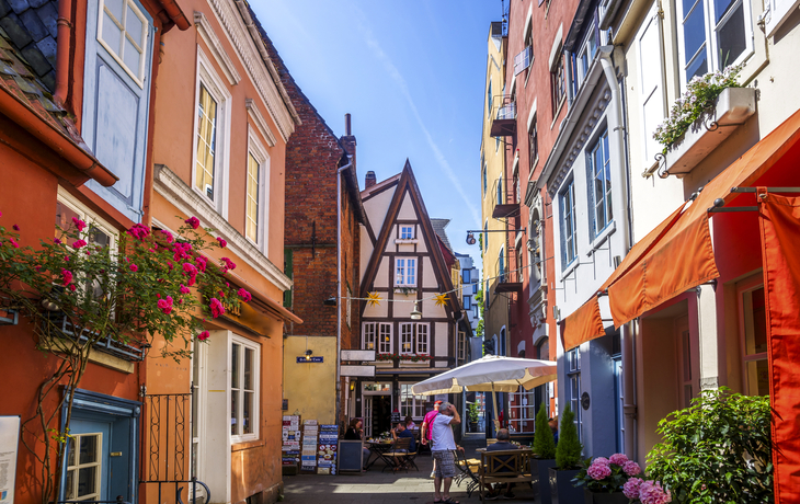 Der Schnoor in Bremen