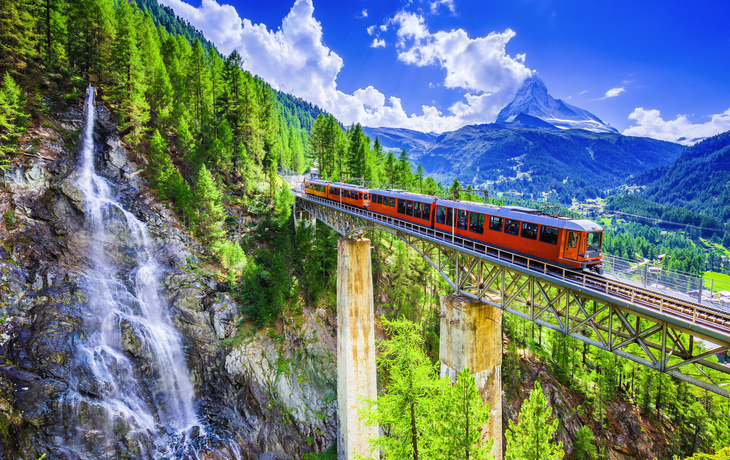 Gornergratbahn mit Matterhorn