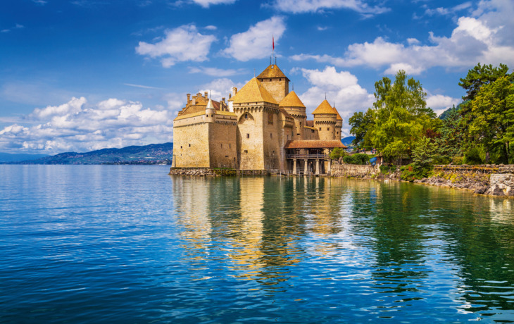 Schloss Chillon am Genfer See