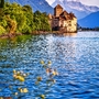 Schloss Chillon am Genfer See