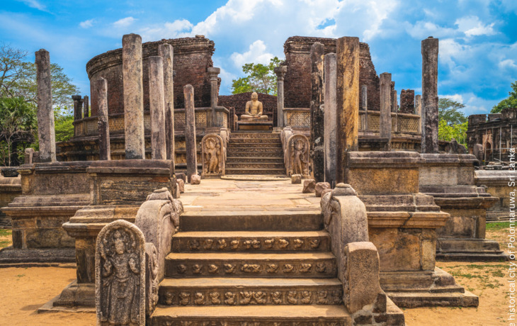 Antike Ruinenstadt Polonnaruwa, Sri Lanka