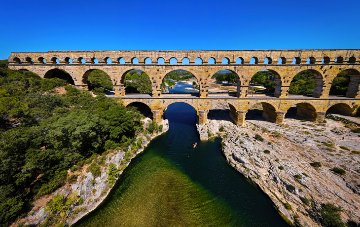 Pont du Gard in der Provence 