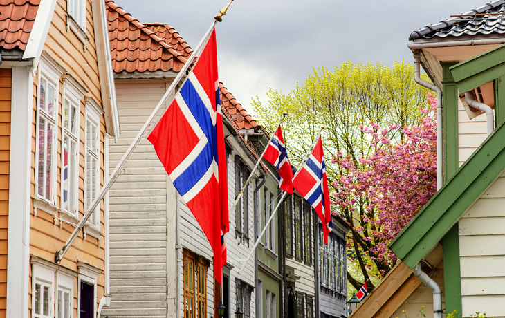 Flagge von Norwegen