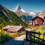 Matterhorn in der Schweiz