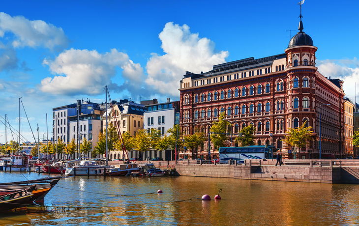 Altstädter Pier in Helsinki, Finnland