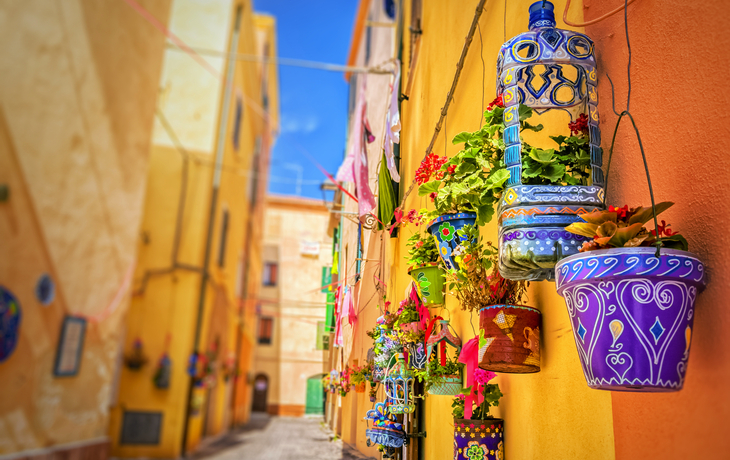 Gasse in Alghero