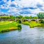 Altstadt von Carcassonne und Pont Vieux in Frankreich