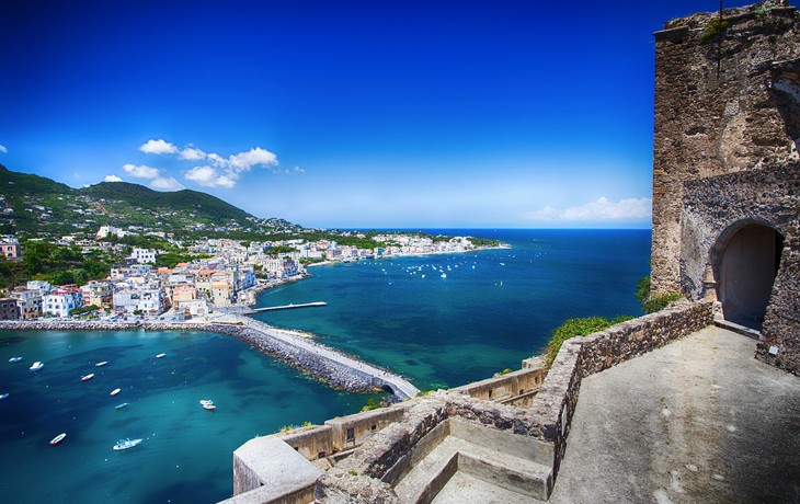 Ischia von der aragonesischen Burg