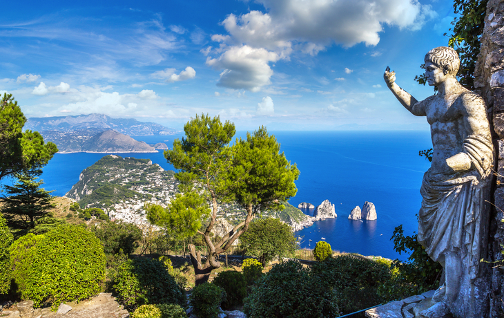 Ausblick von den Augustusgärten, Capri