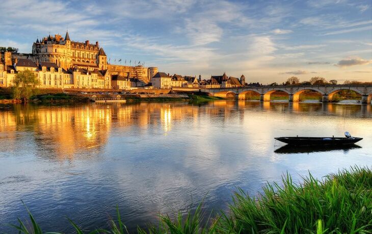 Blick auf Amboise