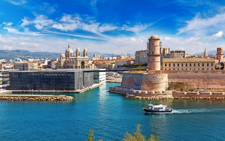 Blick auf Marseille