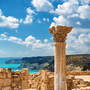 Die antike Stadt Kourion westlich des heutigen Limassol