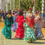 Flamencotracht in Sevilla