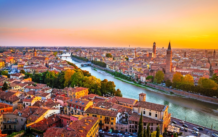 Blick auf Verona