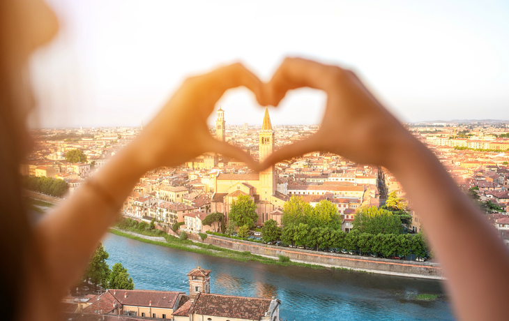 Blick auf Verona