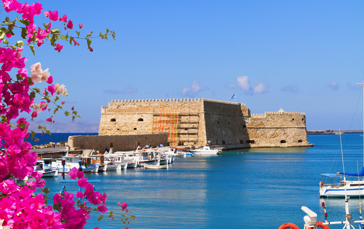 Hafen von Heraklion auf Kreta