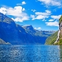 Geirangerfjord in Norwegen