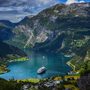 Kreuzfahrt im Geirangerfjord