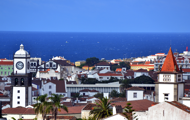 Ponta Delgada auf der Insel São Miguel in den Azoren, Portugal