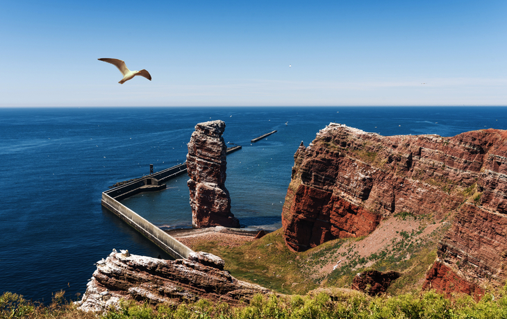 Lange Anna auf Helgoland, Deutschland