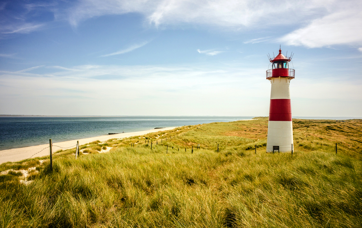 Leuchtturm in List auf Sylt, Deutschland