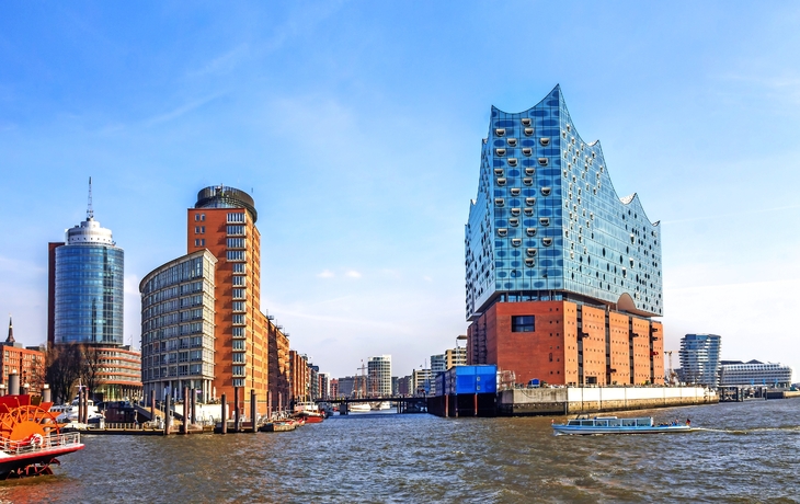 Elbphilharmonie am Hamburger Hafen, Deutschland