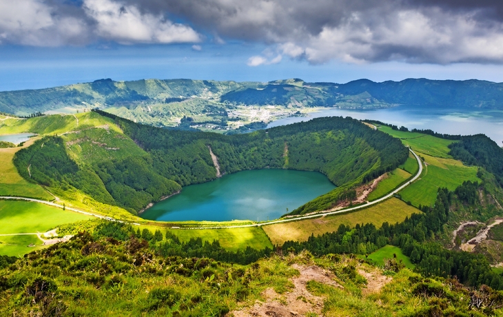 Kraterseen des Sete Cidades auf São Miguel