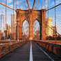 Brooklyn Bridge in New York City, USA